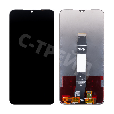 Дисплей для Xiaomi Redmi A2+ (23028RNCAG) в сборе с тачскрином Черный - Оптима