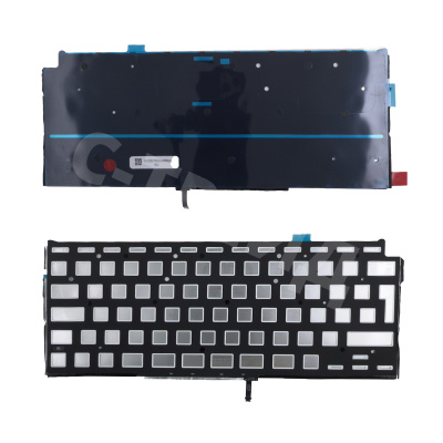 Подсветка клавиатуры для ноутбука MacBook Air M1 13" A2337 (2020, Г-образный Enter RU) Черный