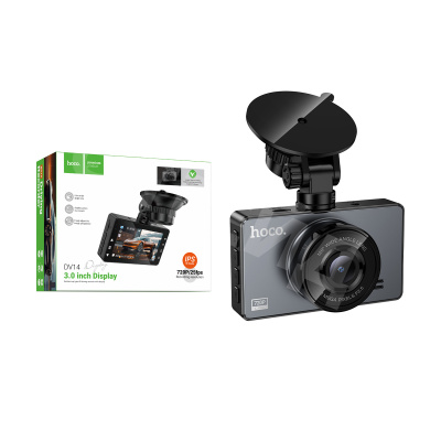 Видеорегистратор Hoco DV14 (дисплей 3") Серый