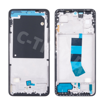 Рамка дисплея для Xiaomi Redmi Note 13 4G (23129RAA4G/23124RA7EO/23129RA5FL) Черный (возможен дефект ЛКП)