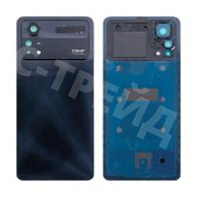 Задняя крышка для Xiaomi Poco X4 Pro 5G (2201116PG) Черный - OR