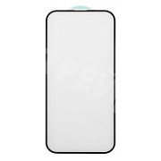 Защитное стекло "Стандарт" для iPhone 14 Pro Черный (Полное покрытие)