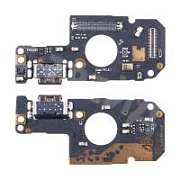 Шлейф для Xiaomi Redmi Note 11/12S/Poco M4 Pro 4G (2201117TY/23030RAC7Y/2201117PG) плата системный разъем/микрофон - Премиум