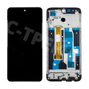 Дисплей для Realme C65 4G (RMX3910) модуль с рамкой Черный - OR