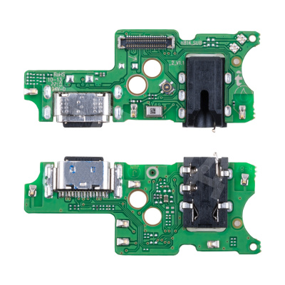 Шлейф для Infinix Note 12 2023 (X676C) плата на системный разъем/разъем гарнитуры/микрофон