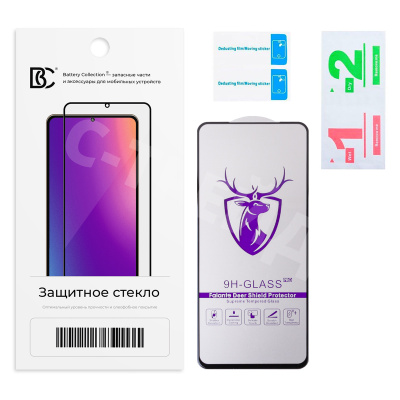 Защитное стекло "Премиум" для OPPO Reno 5 Lite/A74 4G/A78 4G Черный