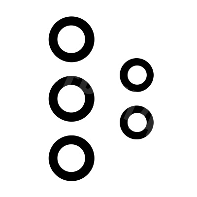 Стекло камеры для Samsung Galaxy A53 5G (A536B) (комплект 5 шт.) Черный