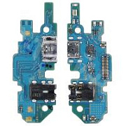 Шлейф для Samsung Galaxy A10 (A105F) плата системный разъем/разъем гарнитуры/микрофон