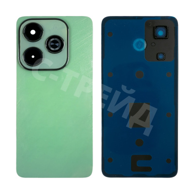 Задняя крышка для Infinix Hot 40i (X6528B) Зеленый - Премиум