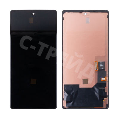 Дисплей для Google Pixel 6 (GB7N6/G9S9B16/G9S9B/GR1YH) в сборе с тачскрином Черный - (OLED)