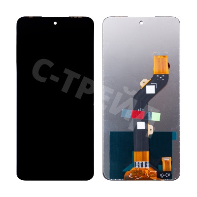 Дисплей для Tecno Pova 4 (LG7n) в сборе с тачскрином Черный - OR