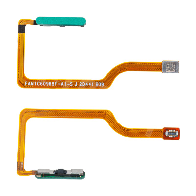 Шлейф для Huawei Honor X8b (LLY-LX1) сканер отпечатка пальцев Зеленый