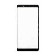 Стекло для переклейки Xiaomi Redmi Note 5/5 Pro (M1803E7SH) в сборе с OCA пленкой Черный - OR (Mitsubishi)