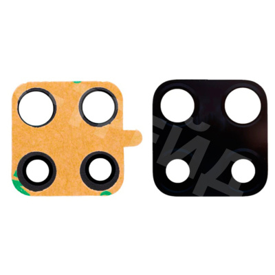 Стекло камеры для Xiaomi Redmi Note 9 Pro (M2003J6B2G) (Global) Черный