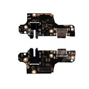 Шлейф для Xiaomi Redmi Note 9S/9 Pro (M2003J6A1G/M2003J6B2G) плата системный разъем/разъем гарнитуры/микрофон - Премиум