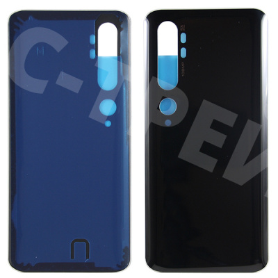 Задняя крышка для Xiaomi Mi Note 10/10 Pro (M1910F4G/M1910F4S) Черный
