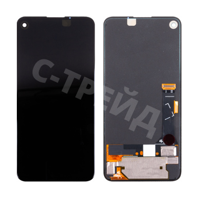 Дисплей для Google Pixel 4a 4G (G025J/GA02099/G025N) в сборе с тачскрином Черный - OR