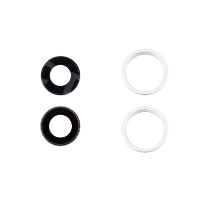 Стекло камеры для iPhone 14/14 Plus (комплект 2 шт.) Белый