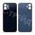 Задняя крышка для iPhone 12 (A2403) Черный (стекло, монолит, широкий вырез под камеру, логотип) - Премиум