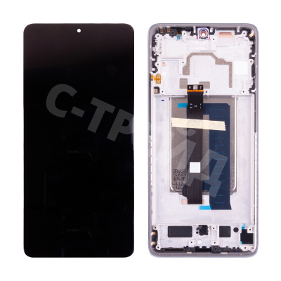 Дисплей для Xiaomi Poco X6 Pro 5G (2311DRK48G) модуль с рамкой Серый - OR (SP)