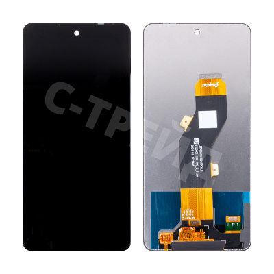 Дисплей для Itel S24 (S667LN) в сборе с тачскрином Черный - Оптима