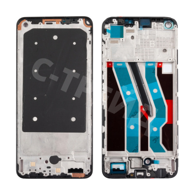 Рамка дисплея для Realme 11 4G (RMX3636) Черный (возможен дефект ЛКП)