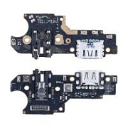 Шлейф для Realme C21Y/C25Y (RMX3263/RMX3262/RMX3261/RMX3269/RMX3265/RMX3268) плата на системный разъем/разъем гарнитуры/микрофон - Премиум