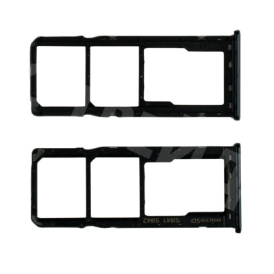 Держатель SIM для Samsung Galaxy A20/A30/A50/A70 (A205F/A305F/A505F/A705F) Черный