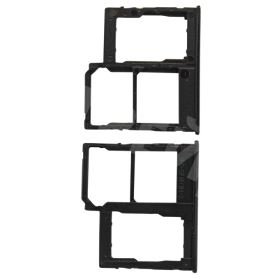 Держатель SIM для Samsung Galaxy A31 (A315F) Черный