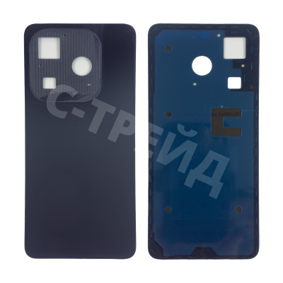 Задняя крышка для Tecno Spark 20 (KJ5) Черный - Премиум