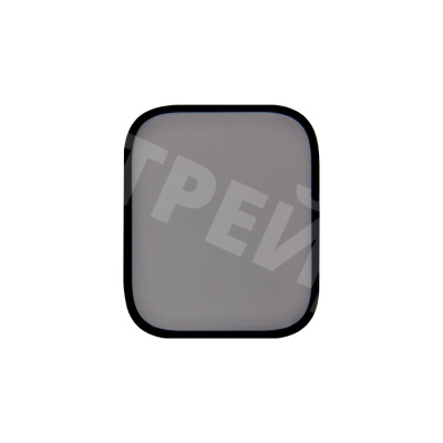 Стекло для переклейки Apple Watch 7/8/9 (45 мм) Черный