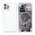 Корпус для iPhone 12 Pro (A2407) (1 Sim) Белый - Премиум