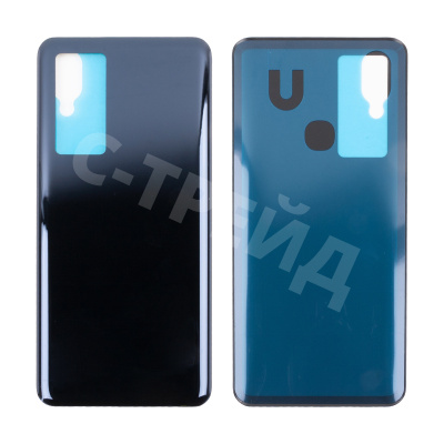 Задняя крышка для Xiaomi 12T/12T Pro (22071212AG/22081212UG) Черный (Глянцевая)