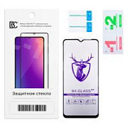 Защитное стекло "Премиум" для Realme C30/C30s/Narzo 50i Prime Черный