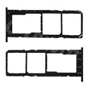 Держатель SIM для Samsung Galaxy A03 (A035F) Черный