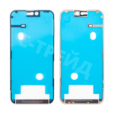 Рамка дисплея для iPhone 15 Pro Max (A3106) Черный - OR (Feaglet)