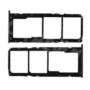 Держатель SIM для Samsung Galaxy A22s 5G (A226B) Черный