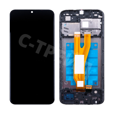 Дисплей для Samsung Galaxy A03 Core (A032F) модуль c рамкой Черный - OR Ref. (SP)