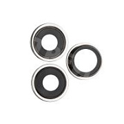 Стекло камеры для iPhone 13 Pro/13 Pro Max (комплект 3 шт.) Белый