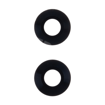 Стекло камеры для Xiaomi Poco C51 (2302EPCC4I) (комплект 2 шт.) Черный