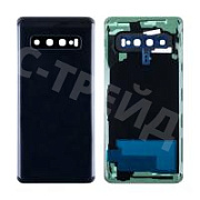 Задняя крышка для Samsung Galaxy S10 (G973F) Черный - Премиум