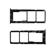 Держатель SIM для Samsung Galaxy M12 (M127F) Черный