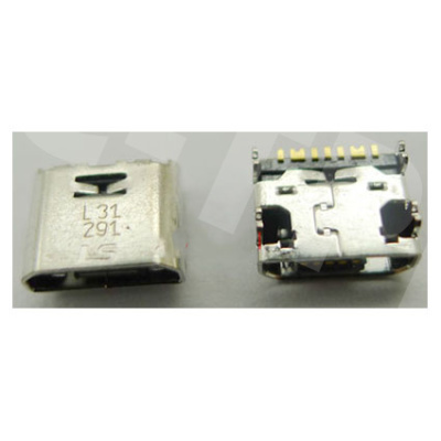 Разъем MicroUSB для Samsung Galaxy Tab A7.0" Wi-Fi/LTE/E 9.6" Wi-Fi/Grand Neo/Core Prime/Prime VE (i9082/i9080/i8552/i9060/i9152/T110/T111/G360H/G361H/T560)