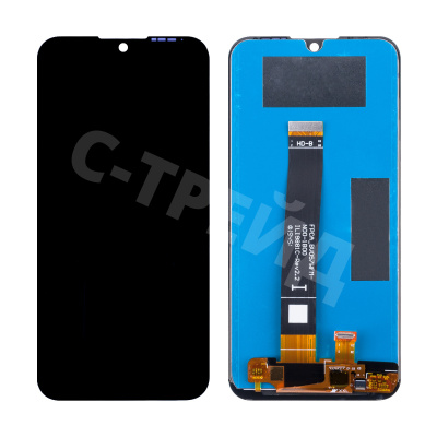 Дисплей для Huawei Y5 2019/Honor 8S/8S Prime (AMN-LX9/KSE-LX9/KSA-LX9) (Rev 2.2) в сборе с тачскрином Черный - Оптима