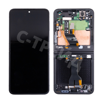 Дисплей для Samsung Galaxy Z Flip6 (F741B) модуль внутренний 6.7" Черный - OR (SP)