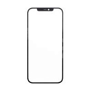 Стекло для переклейки iPhone 12 Pro Max в сборе с OCA пленкой Черный - OR (Feaglet)
