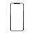 Стекло для переклейки iPhone 12 Pro Max в сборе с OCA пленкой Черный - OR (Feaglet)