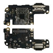 Шлейф для Xiaomi Mi 10T/10T Pro (M2007J3SY/M2007J3SG) плата системный разъем/разъем SIM/микрофон
