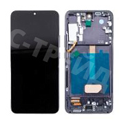 Дисплей для Samsung Galaxy S22+ (S906B) модуль с рамкой Черный - (In-Cell)