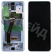 Дисплей для Samsung Galaxy S20 (G980F) модуль с рамкой Голубой - OR (SP)